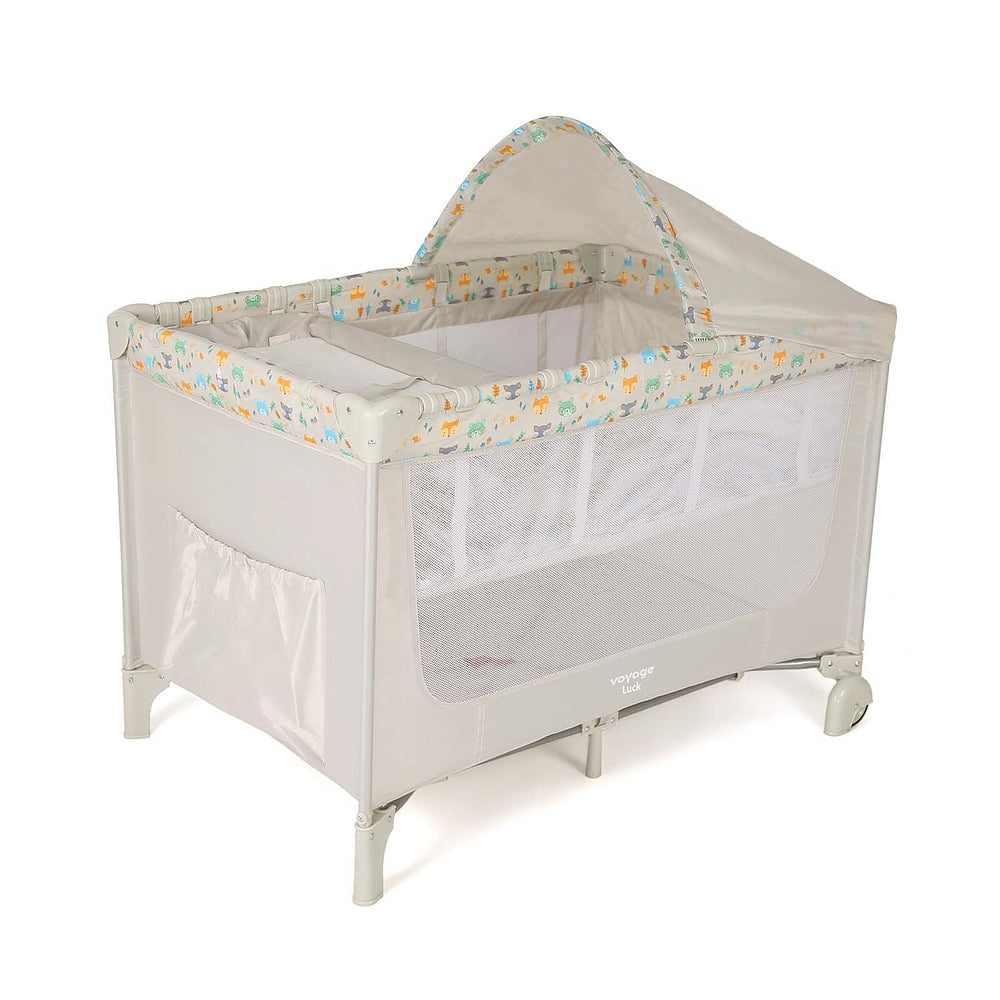 Berço Portátil Luck – 2 Posições, Trocador e Mosquiteiro