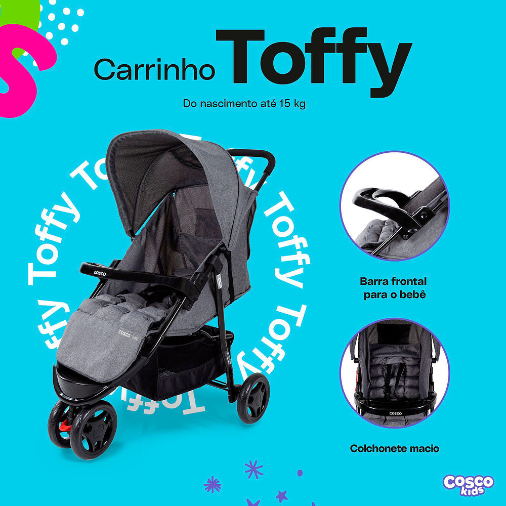 Carrinho de Bebê Toffy