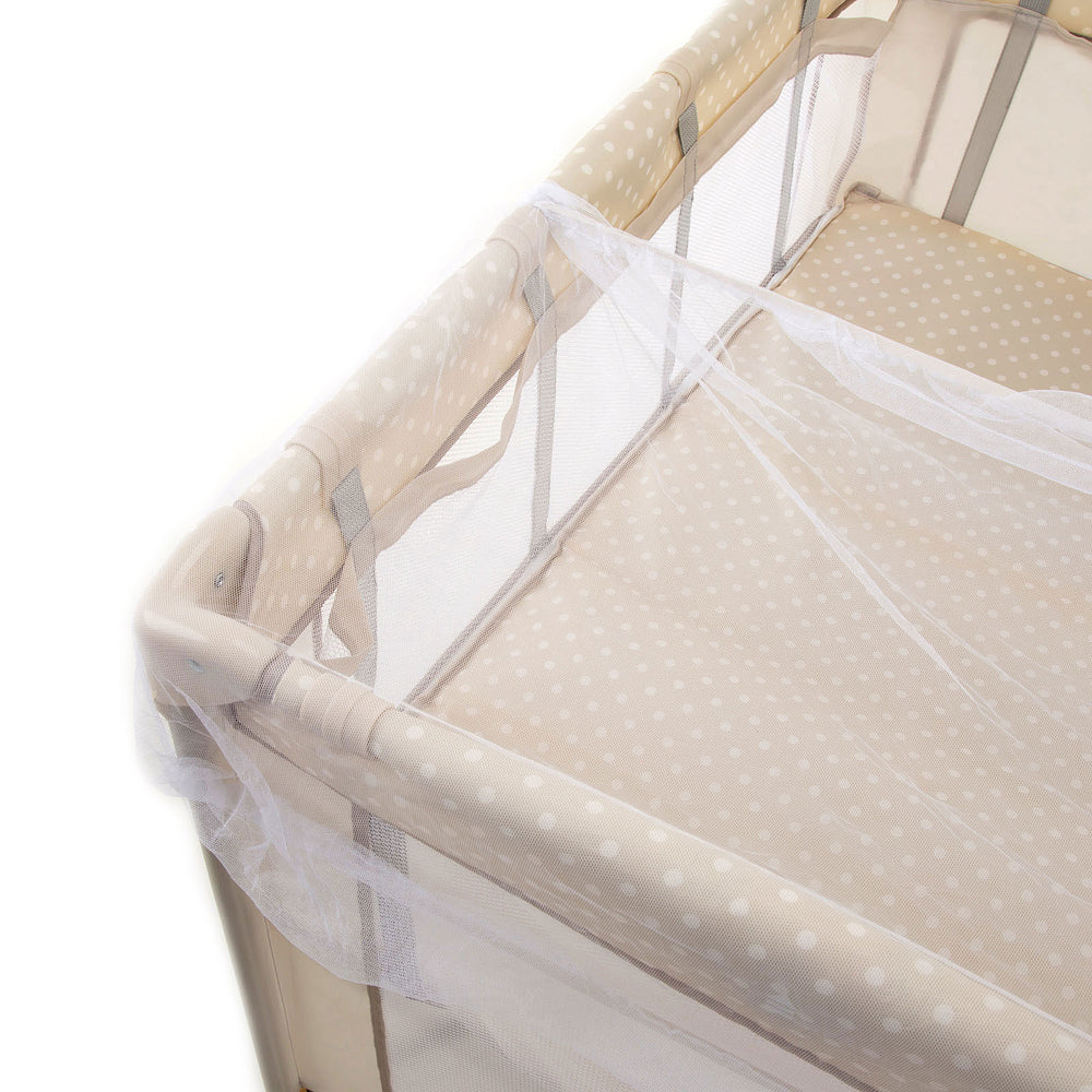 Berço Portátil Fit – 2 Alturas, Mosquiteiro e INMETRO