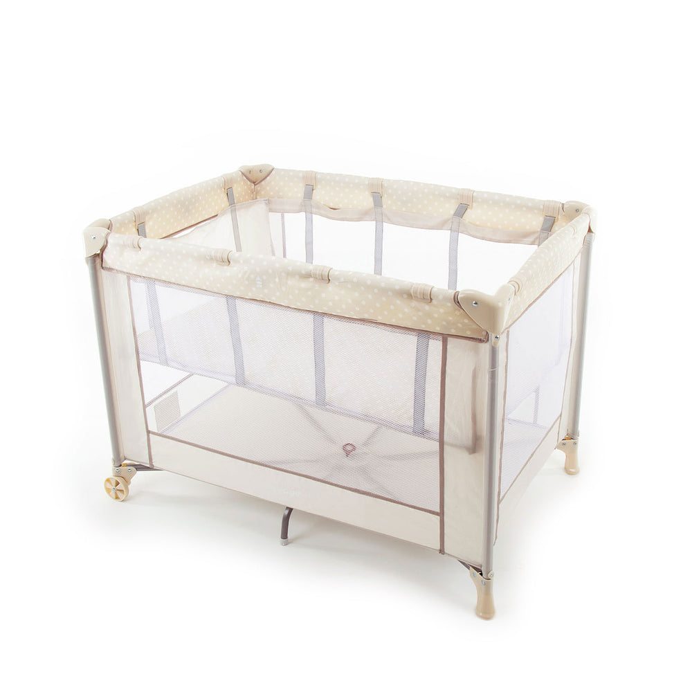 Berço Portátil Fit – 2 Alturas, Mosquiteiro e INMETRO