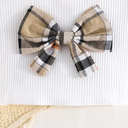 Conjunto Infantil Lacinho Xadrez