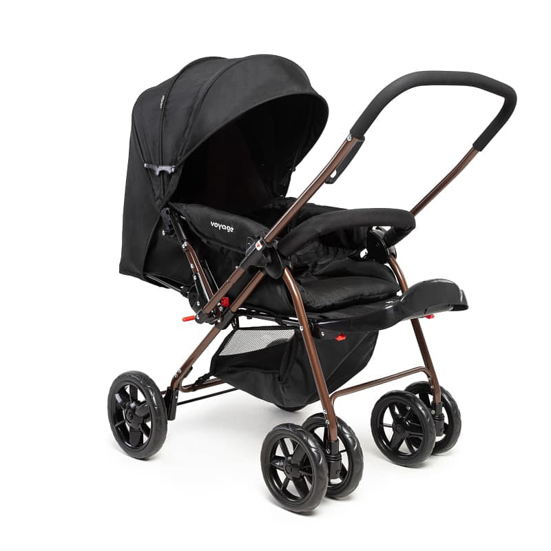 Travel System Choice Duo (Conjunto de Carrinho de Bebê Com Alça Reversível + Bebê Conforto)