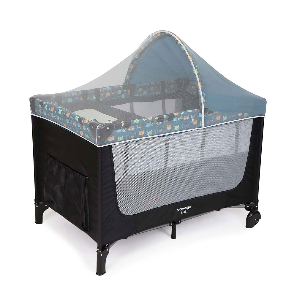 Berço Portátil Luck – 2 Posições, Trocador e Mosquiteiro