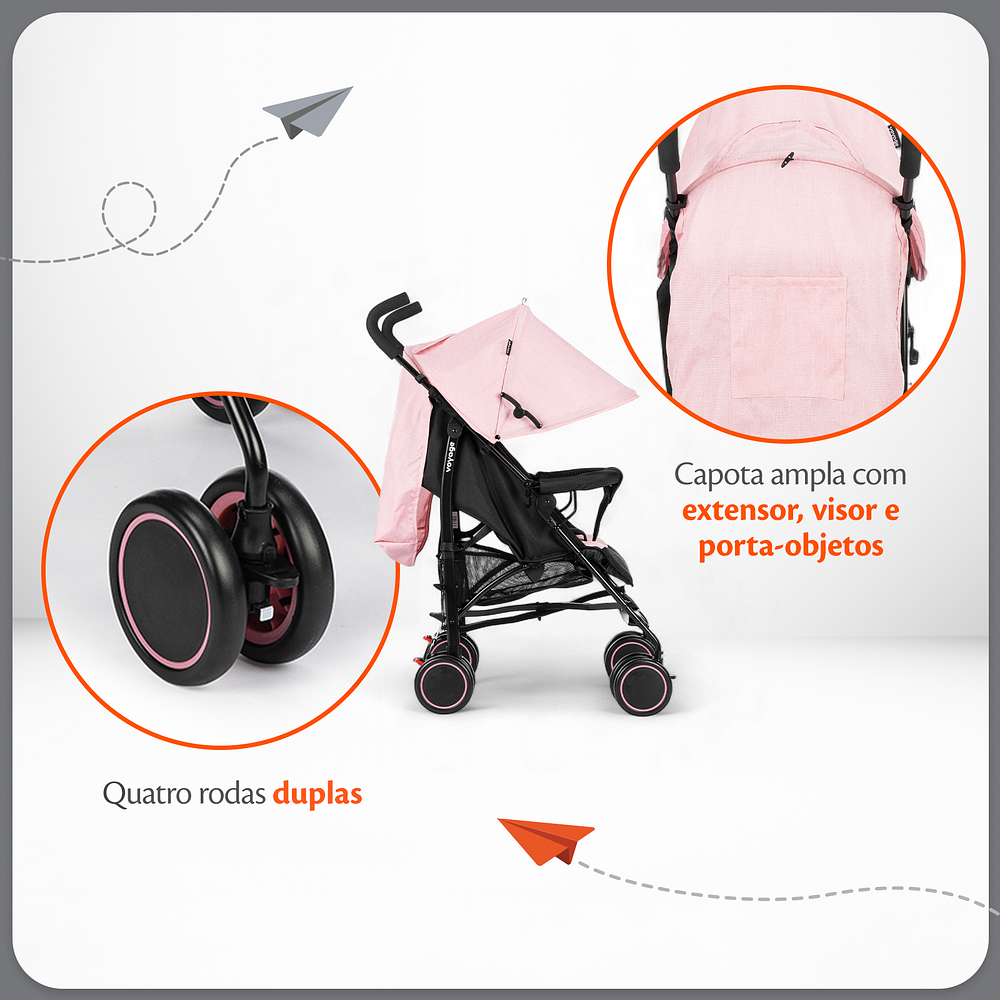 Carrinho de Bebê Umbrella Pipa