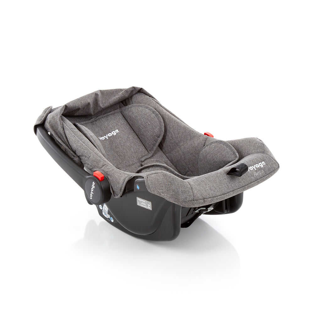 Travel System Delta Duo Pro (Conjunto de Carrinho 3 Rodas Reclinável + Bebê Conforto)