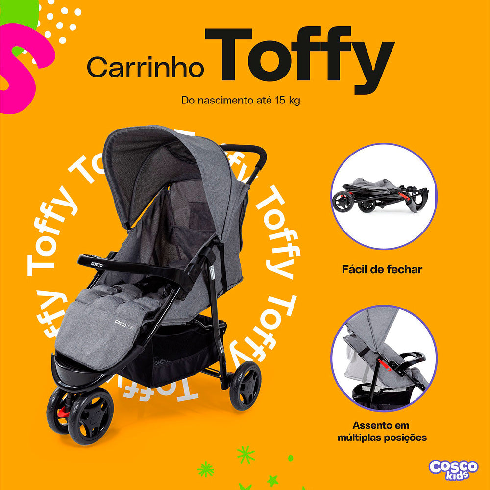 Carrinho de Bebê Toffy