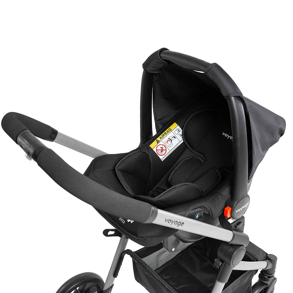 Travel System Prestige Duo ( Conjunto de Carrinho + Bebê Conforto) com Assento Removível