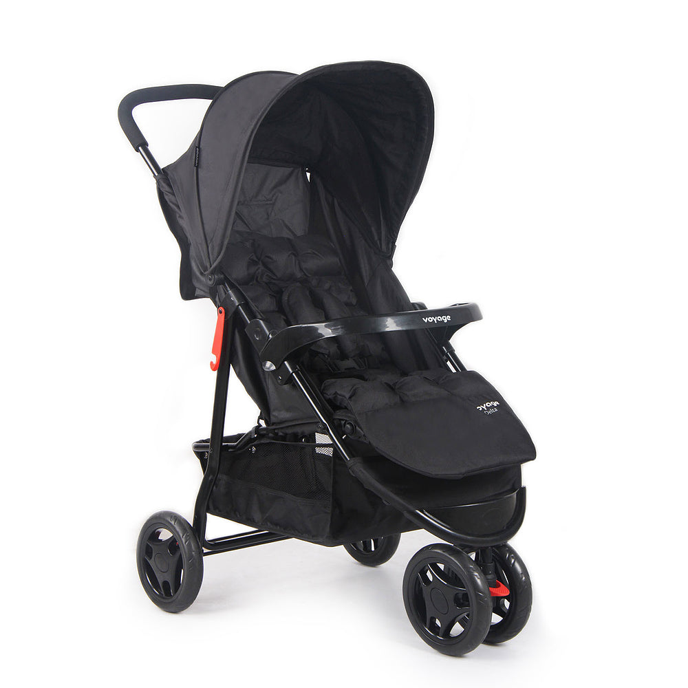 Travel System Delta Trio Pro ( Conjunto de Carrinho + Bebê Conforto + Base para Auto)