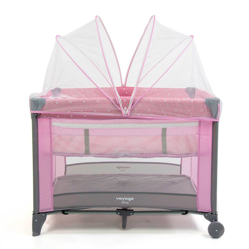 Berço Portátil Sleep – 2 Alturas, Mosquiteiro e Bolsa Lateral