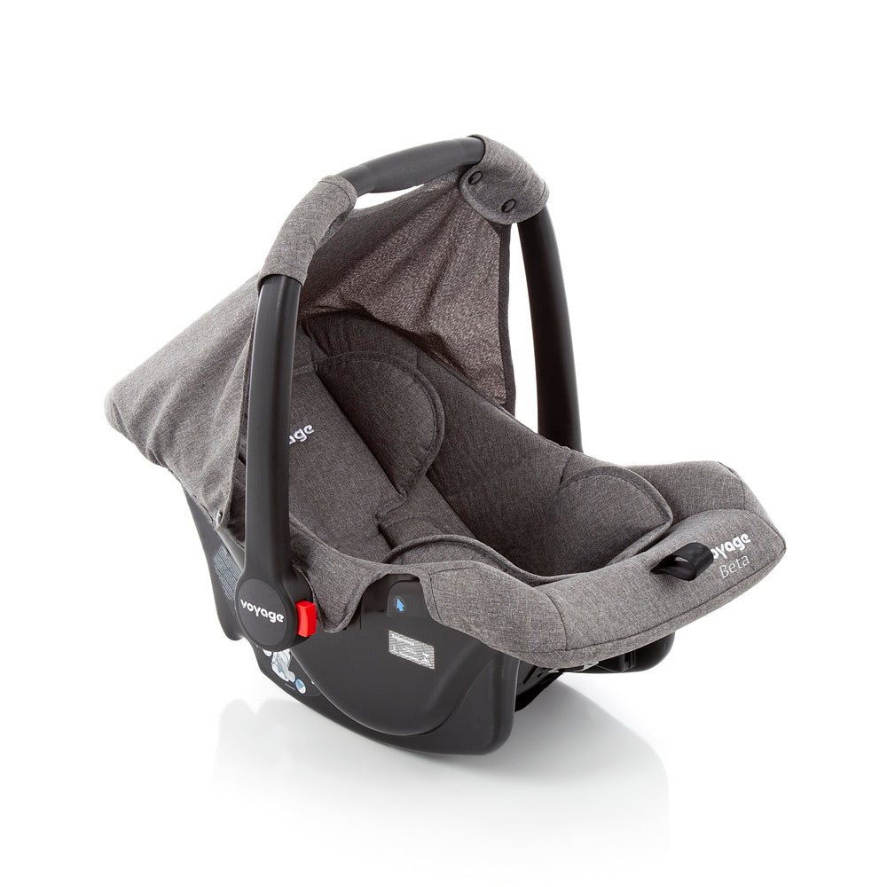 Travel System Delta Duo Pro (Conjunto de Carrinho 3 Rodas Reclinável + Bebê Conforto)