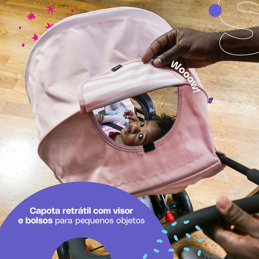 Carrinho de Bebê Toffy