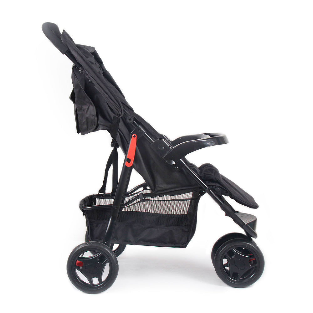 Travel System Delta Duo Pro (Conjunto de Carrinho 3 Rodas Reclinável + Bebê Conforto)