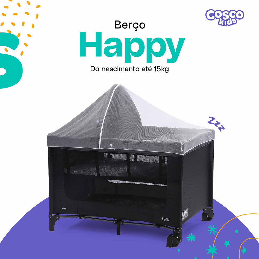 Berço Portátil Happy