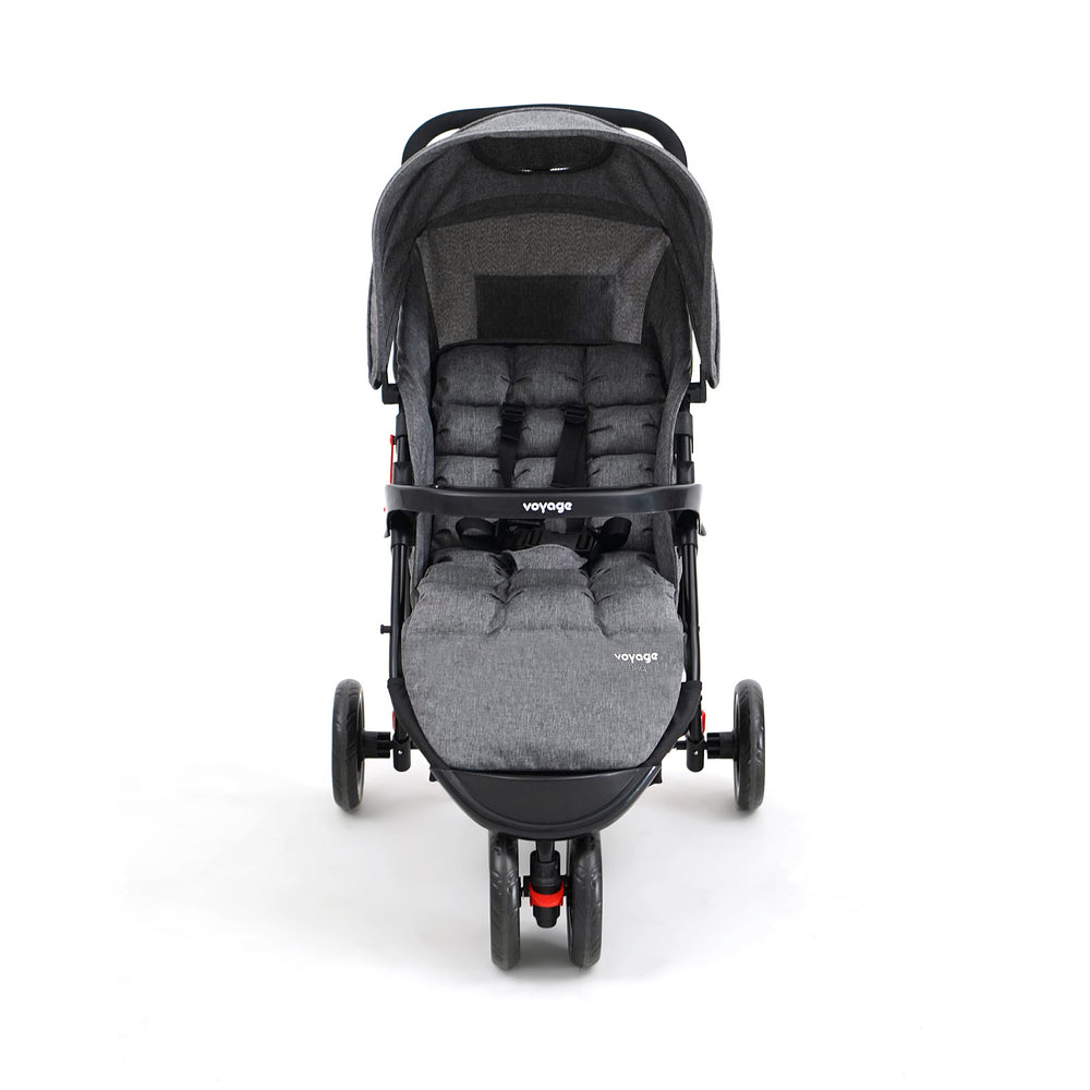 Travel System Delta Duo Pro (Conjunto de Carrinho 3 Rodas Reclinável + Bebê Conforto)