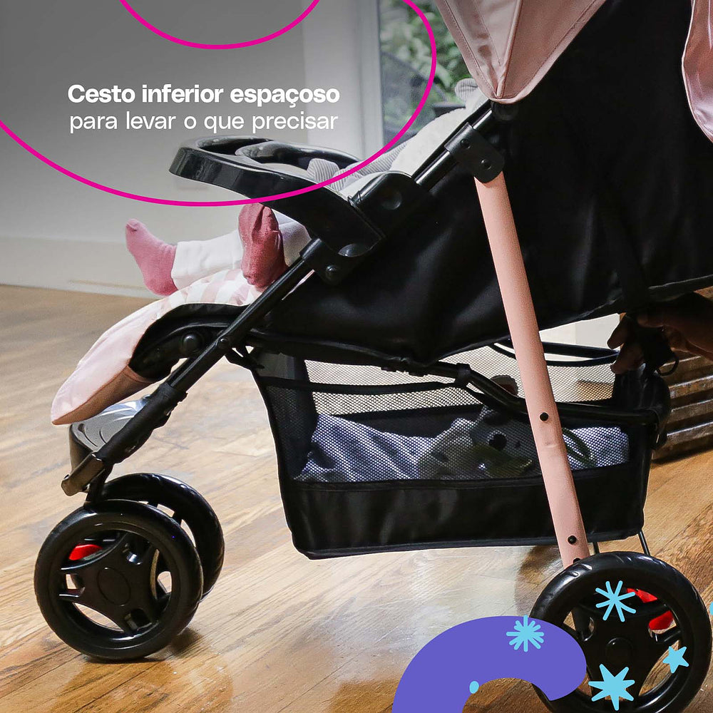 Carrinho de Bebê Toffy
