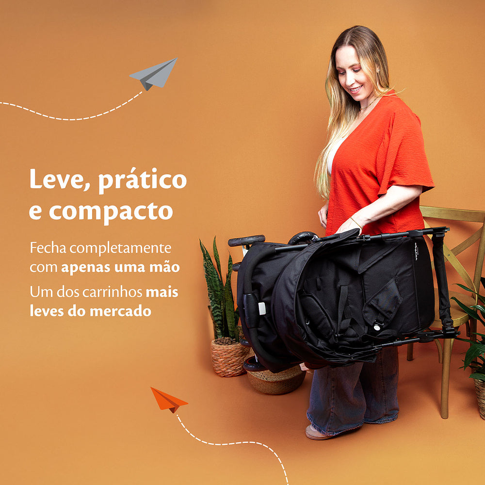 Carrinho de Bebê Compacto Bossa